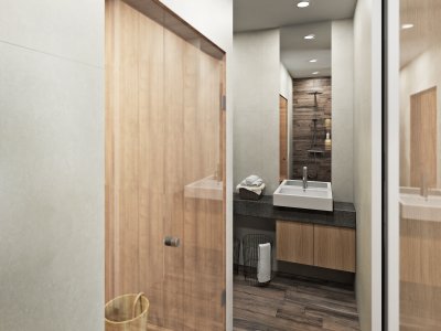 Privátní sauna na pokoji